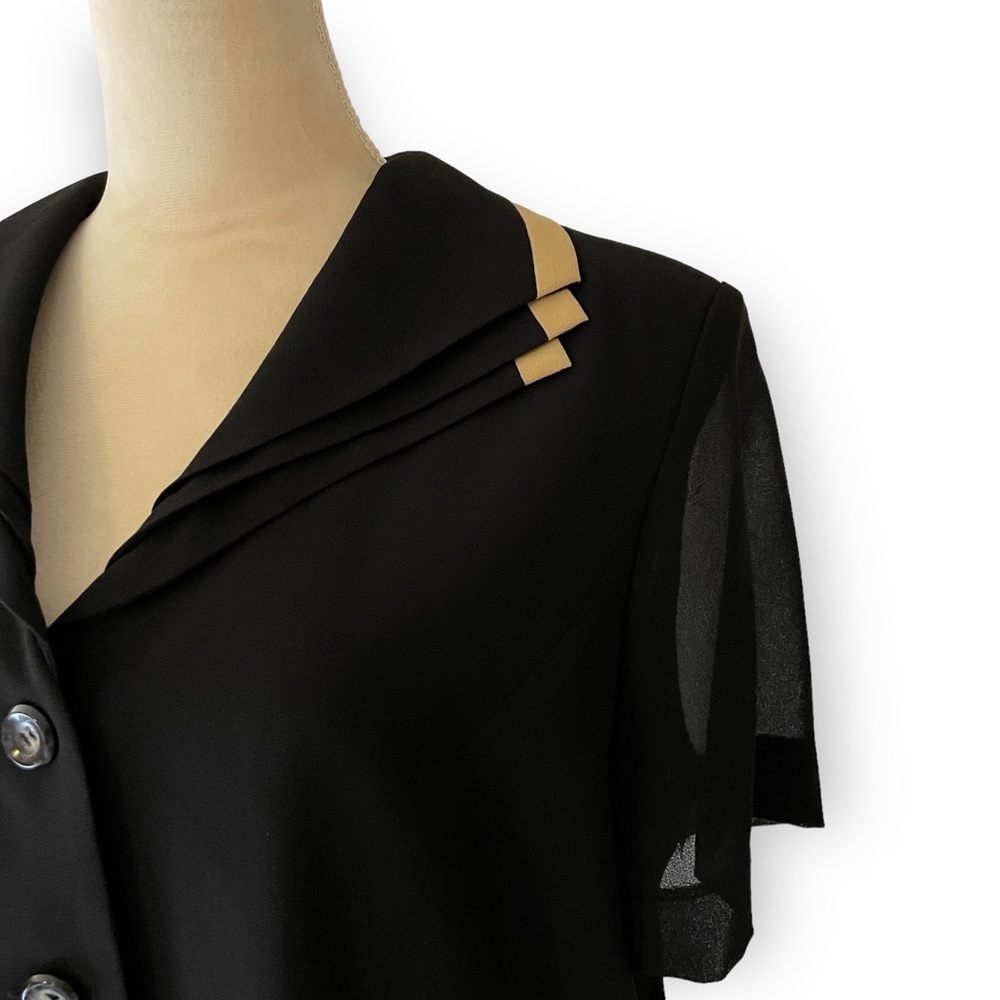 Sold NWT Danny & Nicole 2 Piece Set Skirt and Blouse - Picture 5 of 14
